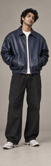 Navy Drift Oversized Bomber