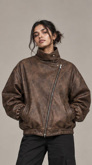Eclipse Cloud Leather Blouson