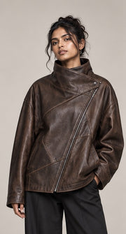 Espresso Axis Funnel Jacket
