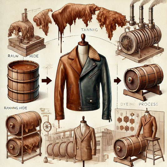 From Tannery to Wardrobe: The Journey of Your Leather Jacket