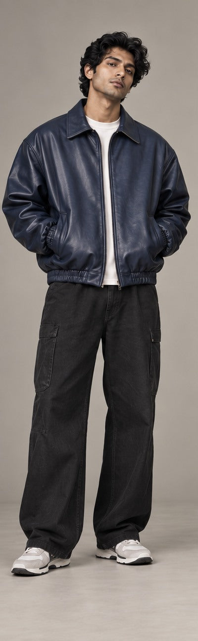 Navy Drift Oversized Bomber