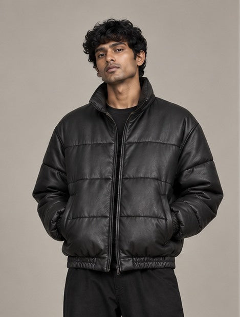Night Padded Oversized Bomber