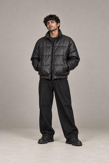 Night Padded Oversized Bomber