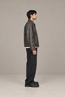 Ash Grain Oversized Harrington