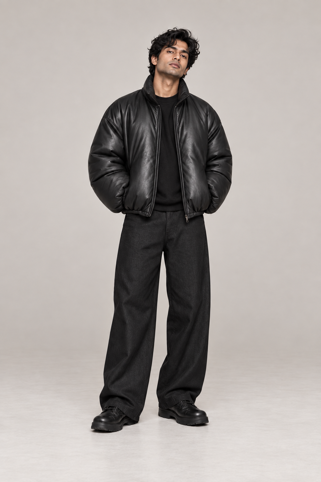 Cocoa Shift Funnel Jacket