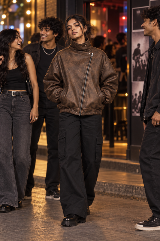 Eclipse Cloud Leather Blouson