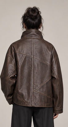 Espresso Axis Funnel Jacket
