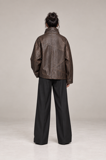 Espresso Axis Funnel Jacket