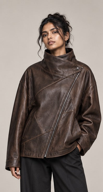 Espresso Axis Funnel Jacket