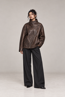 Espresso Axis Funnel Jacket