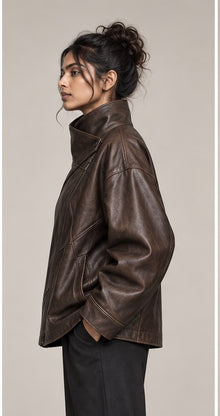 Espresso Axis Funnel Jacket