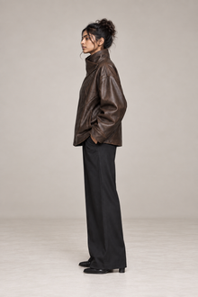 Espresso Axis Funnel Jacket