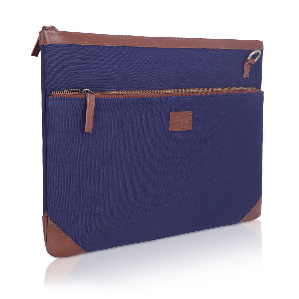 Jute Laptop Sleeve (Royal Blue)