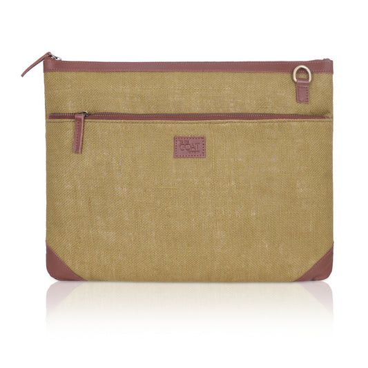 Jute Laptop Sleeve (Green)