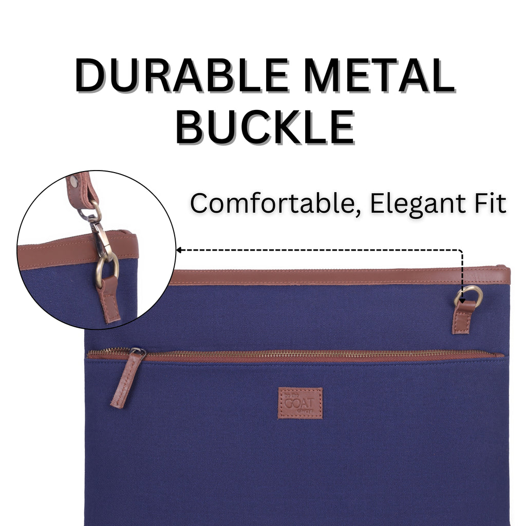 Jute Laptop Sleeve (Royal Blue)