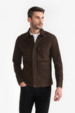 Brown Men'S Leather Jacket