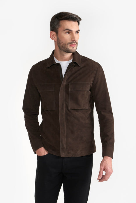 Brown Men'S Leather Jacket