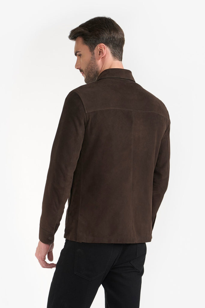 Brown Men'S Leather Jacket