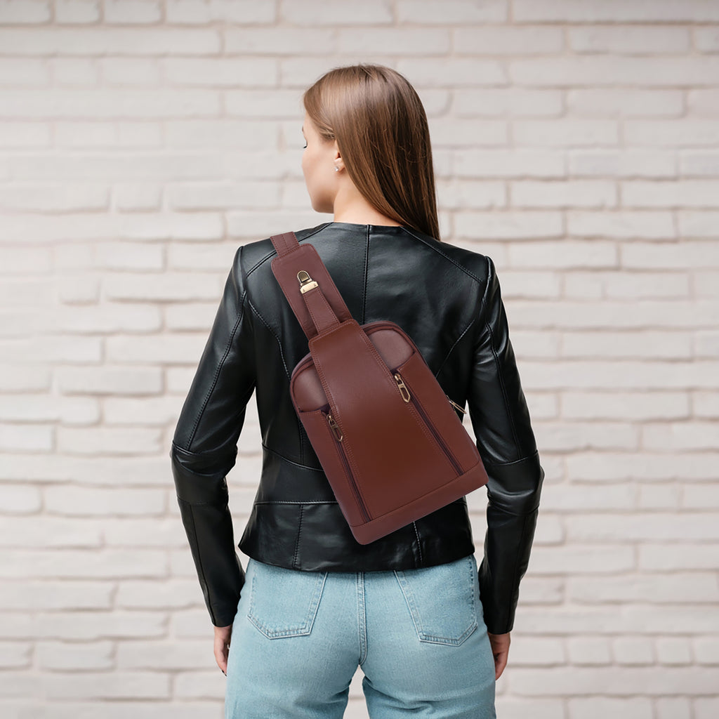 Leather Sling Bag
