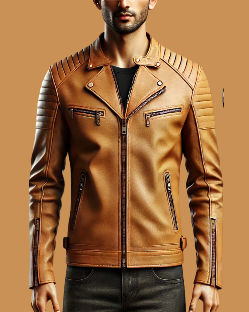 Minimalist leather jacket sales
