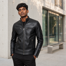 Gen Z Fit — Indian model wearing GLJK1, styled with contemporary street-ready energy in an urban setting.
