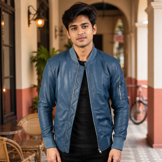 Gen Z Fit — Indian model wearing GLJK104, styled with contemporary street-ready energy in an urban setting.