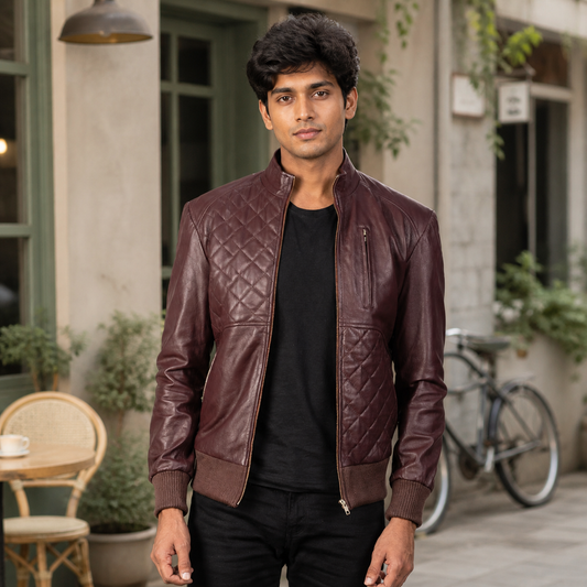 Gen Z Fit — Indian model wearing GLJK106, styled with contemporary street-ready energy in an urban setting.