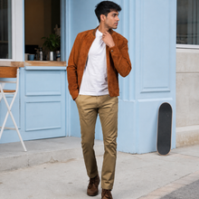 Gen Z Fit — Indian model wearing GLJK108, styled with contemporary street-ready energy in an urban setting.
