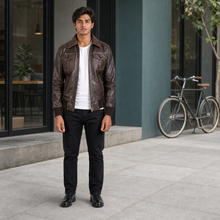 Gen Z Fit — Indian model wearing GLJK136, styled with contemporary street-ready energy in an urban setting.