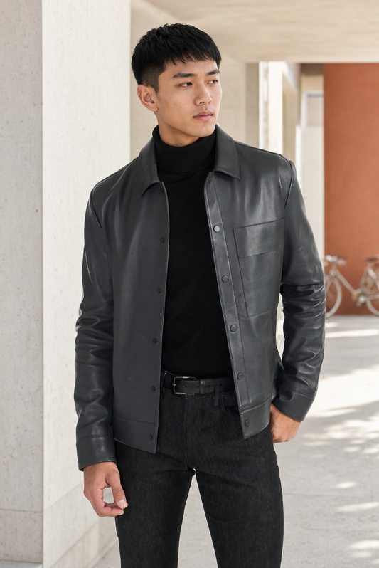 Gen Z Fit — Indian model wearing GLJK179, styled with contemporary street-ready energy in an urban setting.