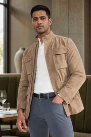 Signature Men Leather Jacket