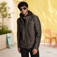 Gen Z Fit — Indian model wearing GLJK20, styled with contemporary street-ready energy in an urban setting.