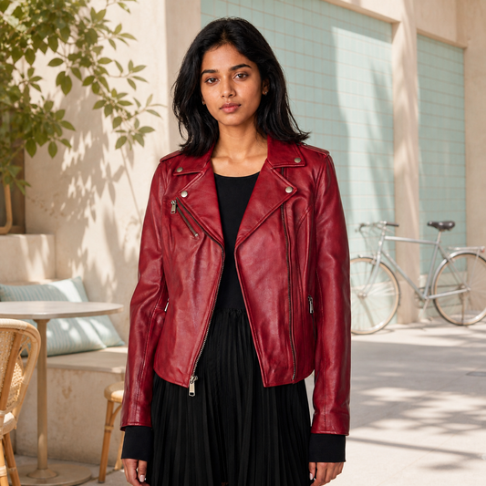 Gen Z Fit — Indian model wearing GLJK35, styled with contemporary street-ready energy in an urban setting.