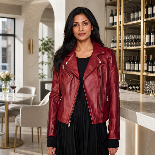 Millennial Fit — Indian model wearing GLJK35, styled for polished everyday versatility in a premium commercial setting.
