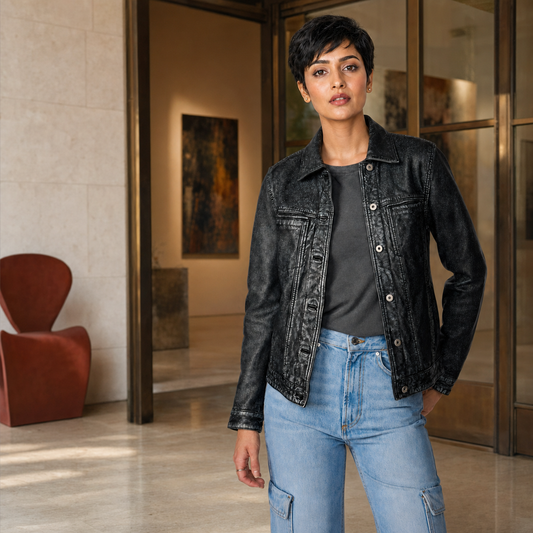 Millennial Fit — Indian model wearing GLJK38, styled for polished everyday versatility in a premium commercial setting.