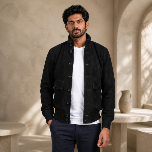 Millennial Fit — Indian model wearing GLJK67, styled for polished everyday versatility in a premium commercial setting.