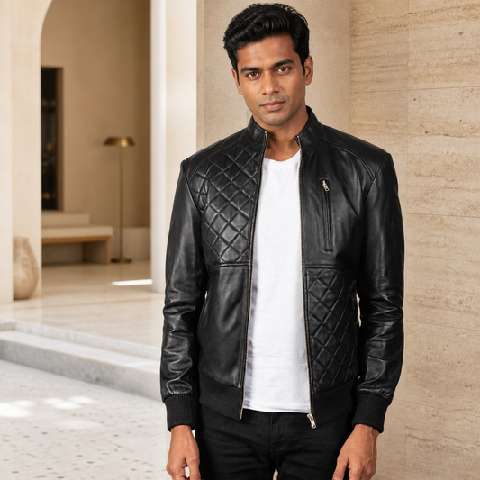 Millennial Fit — Indian model wearing GLJK90, styled for polished everyday versatility in a premium commercial setting.