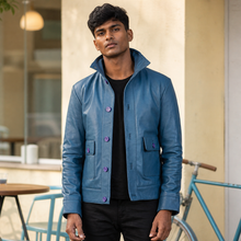 Gen Z Fit — Indian model wearing GLJK91, styled with contemporary street-ready energy in an urban setting.