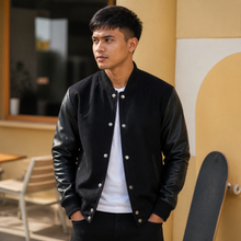 Gen Z Fit — Indian model wearing GLJK95, styled with contemporary street-ready energy in an urban setting.