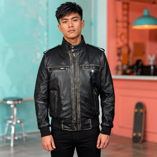 Gen Z Fit — Indian model wearing GLJK98, styled with contemporary street-ready energy in an urban setting.
