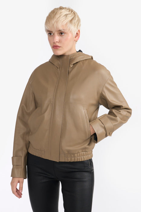 Signature Damen Lederjacke