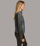 Combo Racer Leather Jacket