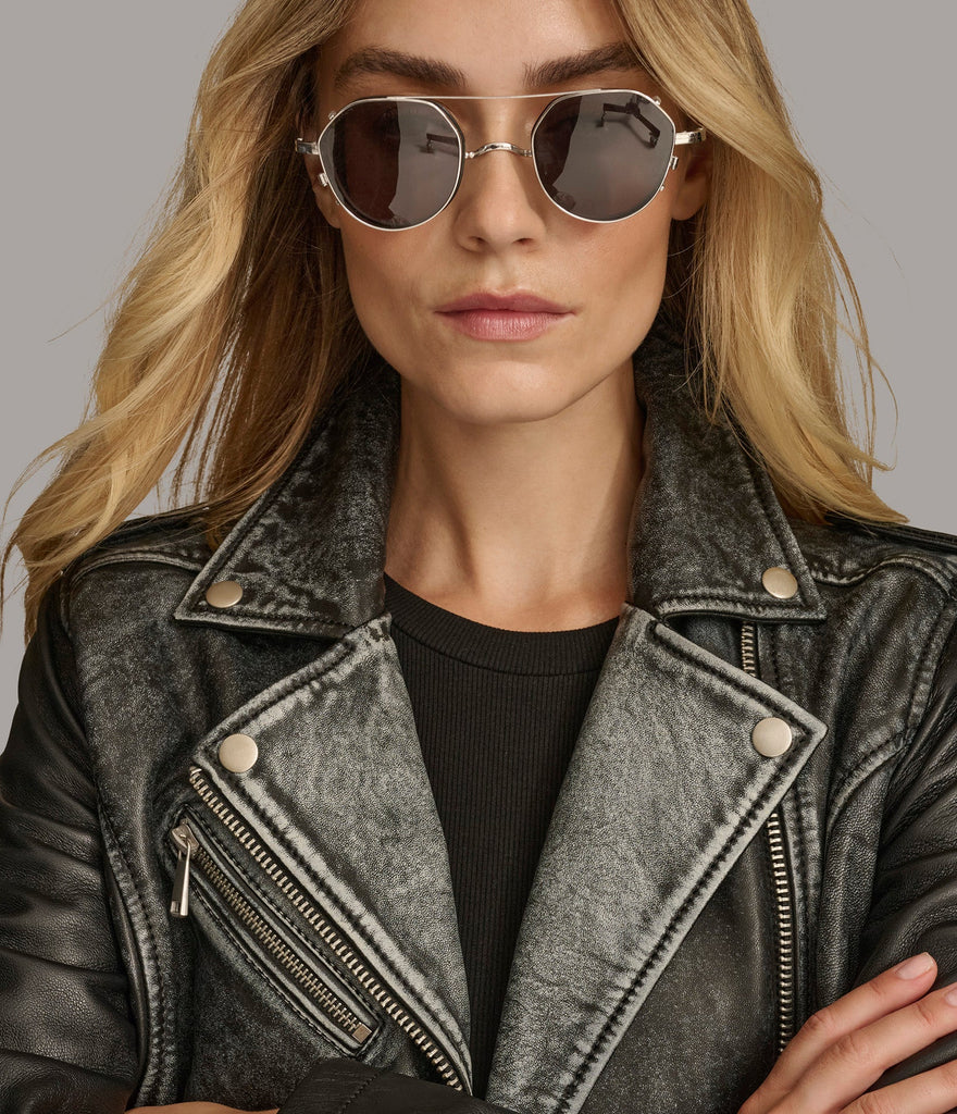 Moto Combo Leather Jacket