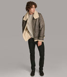 Urban Edge Xander Aviator With Faux Shearling