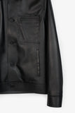 Pg Signature Black Men'S Leather Jacket