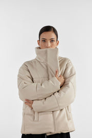 Pd Femme Women Leather Jacket