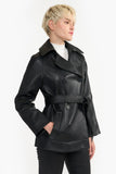 Signature Black Women'S Leather Jacket