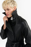 Signature Schwarze Damen Lederjacke