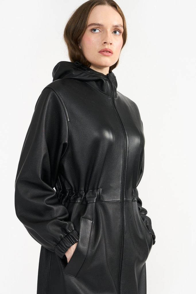 Signature Lederjacke für Damen