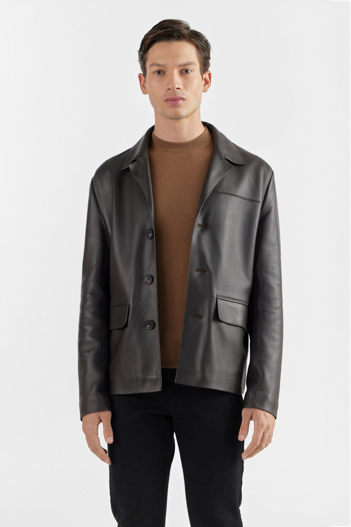 Signature Men'S Leather Jacket